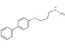 [3-(4-biphenylyloxy)propyl]methylamine hydrochloride