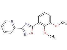2-[5-(2,3-dimethoxyphenyl)-1,2,4-oxadiazol-3-yl]pyridine