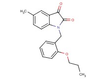 5-methyl-1-(2-propoxybenzyl)-1H-indole-2,3-dione