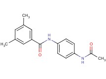 N-[4-(acetylamino)phenyl]-3,5-dimethylbenzamide