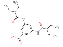 3,5-bis[(2-ethylbutanoyl)amino]benzoic acid