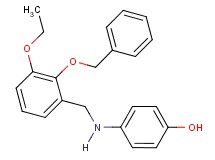4-{[2-(benzyloxy)-3-ethoxybenzyl]amino}phenol