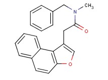 N-benzyl-N-methyl-2-naphtho[2,1-b]furan-1-ylacetamide
