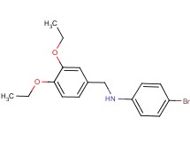 (4-bromophenyl)(3,4-diethoxybenzyl)amine