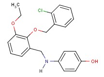 4-({2-[(2-chlorobenzyl)oxy]-3-ethoxybenzyl}amino)phenol