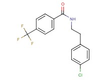N-[2-(4-chlorophenyl)ethyl]-4-(trifluoromethyl)benzamide