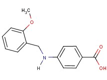 4-[(2-methoxybenzyl)amino]benzoic acid