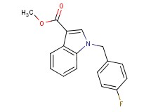 methyl 1-(4-fluorobenzyl)-1H-indole-3-carboxylate