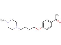 1-{4-[4-(4-methyl-1-piperazinyl)butoxy]phenyl}ethanone oxalate