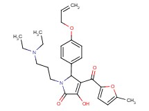 5-[4-(allyloxy)phenyl]-1-[3-(diethylamino)propyl]-3-hydroxy-4-(5-methyl-2-furoyl)-1,5-dihydro-2H-pyrrol-2-one