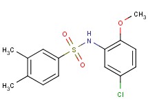 N-(5-chloro-2-methoxyphenyl)-3,4-dimethylbenzenesulfonamide