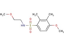 4-methoxy-N-(2-methoxyethyl)-2,3-dimethylbenzenesulfonamide