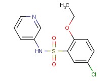 5-chloro-2-ethoxy-N-3-pyridinylbenzenesulfonamide