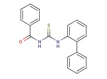 N-[(2-biphenylylamino)carbonothioyl]benzamide