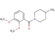 1-(2,3-dimethoxybenzoyl)-4-methylpiperidine