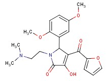 5-(2,5-dimethoxyphenyl)-1-[2-(dimethylamino)ethyl]-4-(2-furoyl)-3-hydroxy-1,5-dihydro-2H-pyrrol-2-one