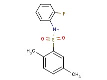 N-(2-fluorophenyl)-2,5-dimethylbenzenesulfonamide