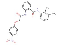N-(2,3-dimethylphenyl)-2-{[(4-nitrophenoxy)acetyl]amino}benzamide