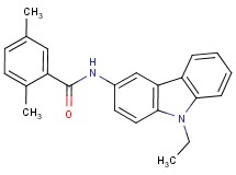 N-(9-ethyl-9H-carbazol-3-yl)-2,5-dimethylbenzamide