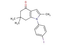 1-(4-iodophenyl)-2,6,6-trimethyl-1,5,6,7-tetrahydro-4H-indol-4-one