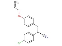 3-[4-(allyloxy)phenyl]-2-(4-chlorophenyl)acrylonitrile