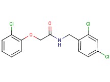 2-(2-chlorophenoxy)-N-(2,4-dichlorobenzyl)acetamide