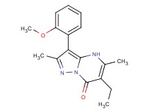 6-ethyl-3-(2-methoxyphenyl)-2,5-dimethylpyrazolo[1,5-a]pyrimidin-7(4H)-one