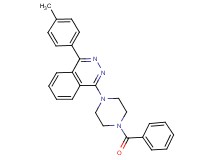 1-(4-benzoyl-1-piperazinyl)-4-(4-methylphenyl)phthalazine