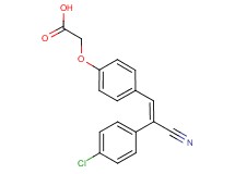 {4-[2-(4-chlorophenyl)-2-cyanovinyl]phenoxy}acetic acid