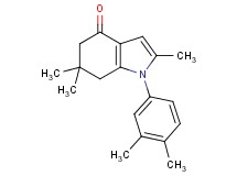 1-(3,4-dimethylphenyl)-2,6,6-trimethyl-1,5,6,7-tetrahydro-4H-indol-4-one