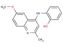 2-[(6-methoxy-2-methyl-4-quinolinyl)amino]phenol hydrochloride