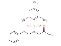 N~2~-(mesitylsulfonyl)-N~2~-(2-phenylethyl)glycinamide