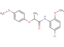 N-(5-chloro-2-methoxyphenyl)-2-(4-methoxyphenoxy)propanamide