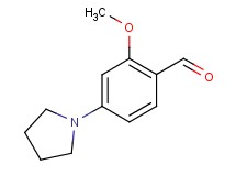 2-methoxy-4-(1-pyrrolidinyl)benzaldehyde