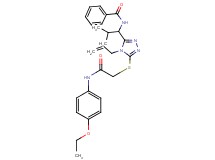 N-{1-[4-allyl-5-({2-[(4-ethoxyphenyl)amino]-2-oxoethyl}thio)-4H-1,2,4-triazol-3-yl]-2-methylpropyl}benzamide