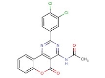 N-[2-(3,4-dichlorophenyl)-5-oxo-5H-chromeno[4,3-d]pyrimidin-4-yl]acetamide