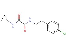 N-[2-(4-chlorophenyl)ethyl]-N'-cyclopropylethanediamide