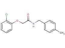 2-(2-chlorophenoxy)-N-(4-methylbenzyl)acetamide