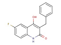 3-benzyl-6-fluoro-4-hydroxy-2(1H)-quinolinone