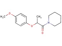 1-[2-(4-methoxyphenoxy)propanoyl]piperidine