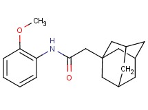2-(1-adamantyl)-N-(2-methoxyphenyl)acetamide