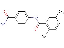 N-[4-(aminocarbonyl)phenyl]-2,5-dimethylbenzamide