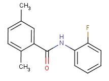 N-(2-fluorophenyl)-2,5-dimethylbenzamide
