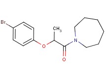 1-[2-(4-bromophenoxy)propanoyl]azepane