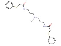 N,N'-[(methylimino)di-3,1-propanediyl]bis[2-(phenylthio)acetamide]