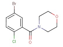 4-(5-bromo-2-chlorobenzoyl)morpholine