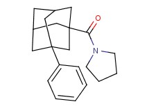 1-[(3-phenyl-1-adamantyl)carbonyl]pyrrolidine