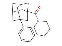 1-[(3-phenyl-1-adamantyl)carbonyl]piperidine