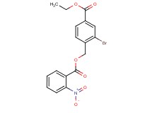 ethyl 3-bromo-4-{[(2-nitrobenzoyl)oxy]methyl}benzoate