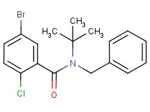 N-benzyl-5-bromo-N-(tert-butyl)-2-chlorobenzamide